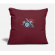 Seventeen Troops Burgundy Pillow